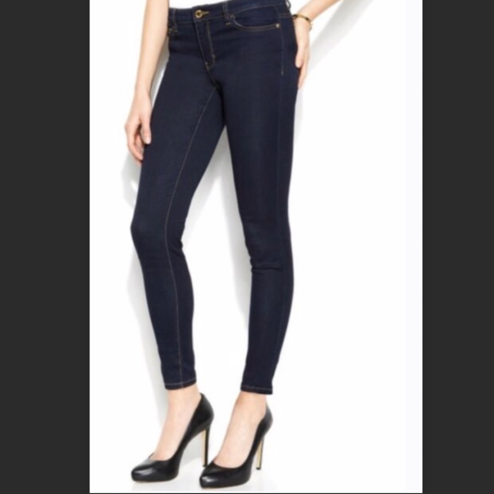 MICHAEL Michael Kors Dark Blue Ankle Jeans